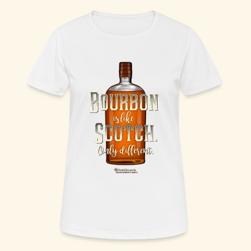 Bourbon Whiskey - Frauen T-Shirt atmungsaktiv
