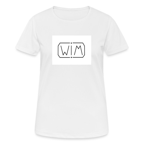 normal WIM design - Vrouwen T-shirt ademend actief
