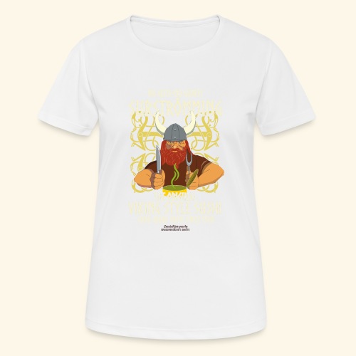Surströmming Viking Style Sushi - Frauen T-Shirt atmungsaktiv