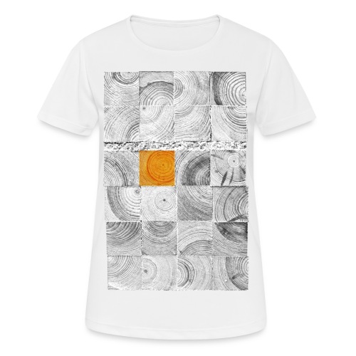 Cubes de Bois - T-shirt respirant Femme