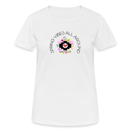 Mandua Spring Vibes - Frauen T-Shirt atmungsaktiv
