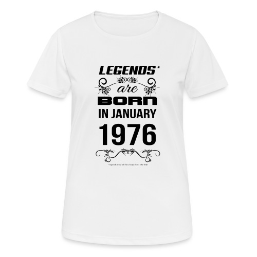 legendsof1976 - Dame T-shirt svedtransporterende