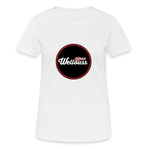 Wellouss Fan T-shirt | Rood - Vrouwen T-shirt ademend actief