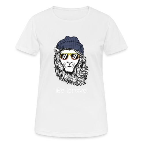 Lion cool be brave - T-shirt respirant Femme