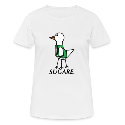 SUGARE. lippis - naisten tekninen t-paita
