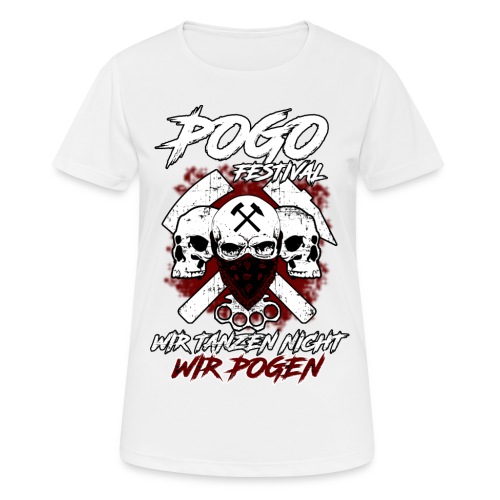POGO Festival Logo 1 - Frauen T-Shirt atmungsaktiv