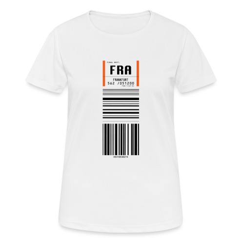 Flughafen Frankfurt FRA - Frauen T-Shirt atmungsaktiv