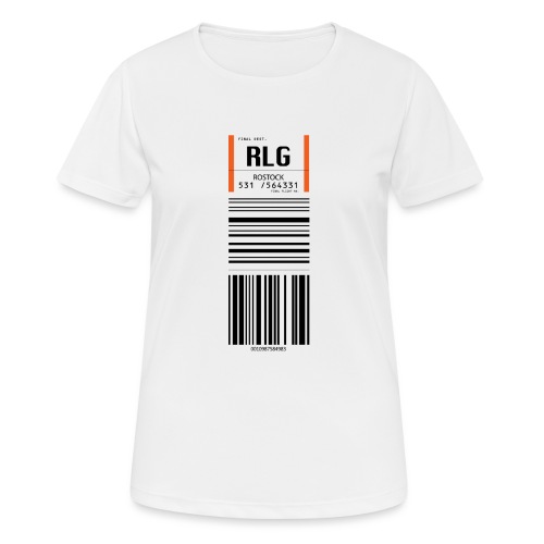 Flughafen Rostock - RLG - Frauen T-Shirt atmungsaktiv
