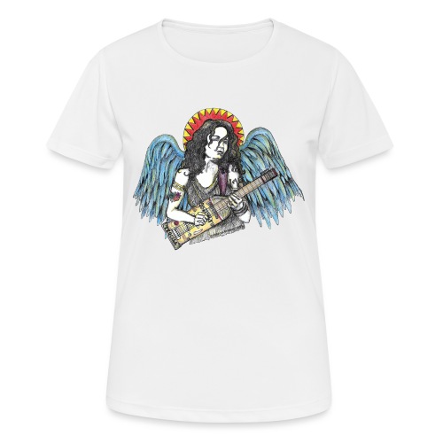 Angelita guitarrista - Andningsaktiv T-shirt dam