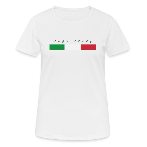 Info Italy Design - Maglietta da donna traspirante