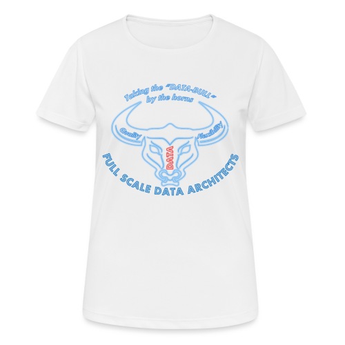 Databull blue - Vrouwen T-shirt ademend actief