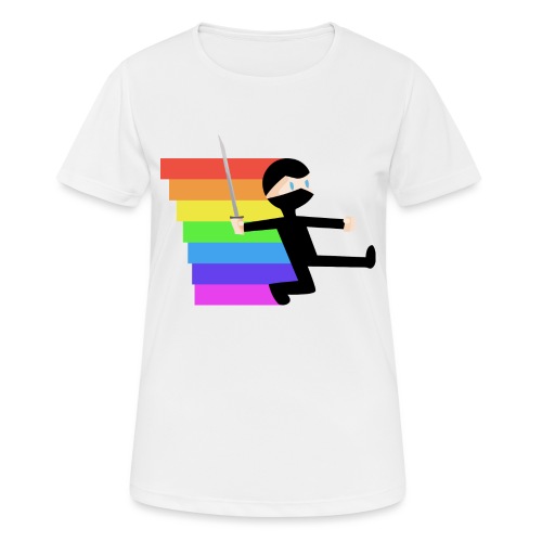 Spectroscopy-Ninja_diag - Frauen T-Shirt atmungsaktiv