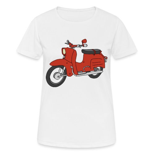 Schwalbe (ibizarot) - Frauen T-Shirt atmungsaktiv