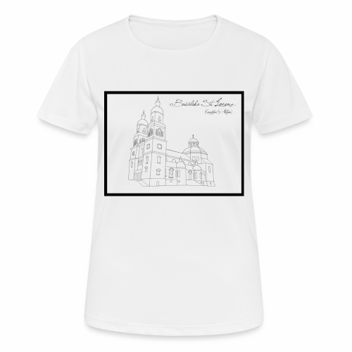 T Shirt Basilika St Lorenz Kempten Allgaeu - Frauen T-Shirt atmungsaktiv