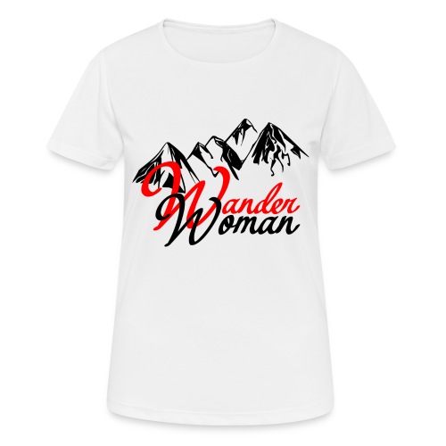 WanderWoman Wandern 2021 - Frauen T-Shirt atmungsaktiv