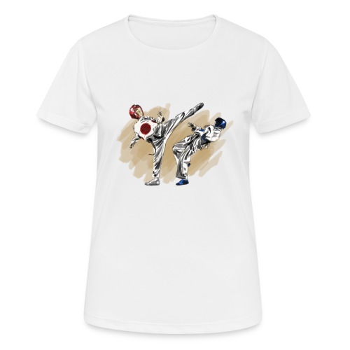 taekwondo - Frauen T-Shirt atmungsaktiv