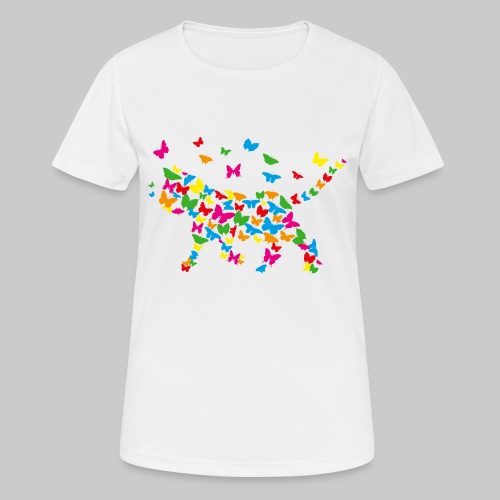chat-papillon - T-shirt respirant Femme