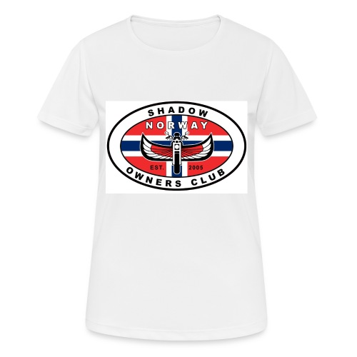 SHOC Norway Patch jpg - Pustende T-skjorte for kvinner