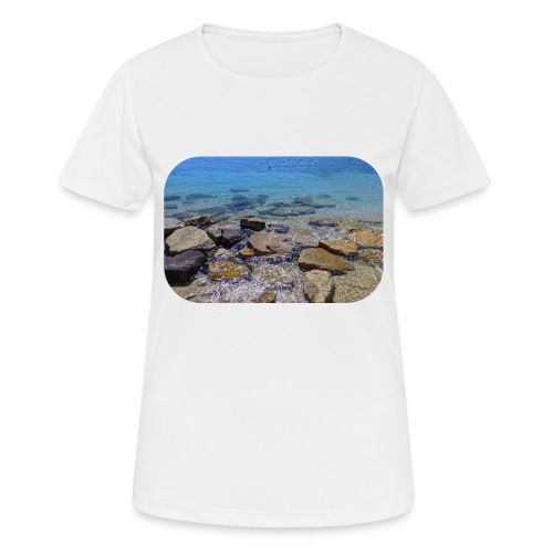 Zénitude marine - T-shirt respirant Femme