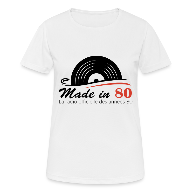 Made in 80 - T-shirt respirant Femme
