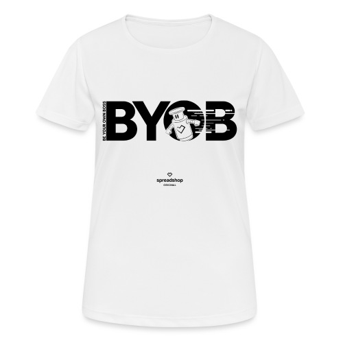 BYOB Dark Robot - T-shirt respirant Femme