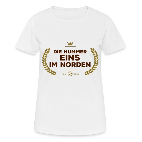 No1 Lorbeerkranz - Frauen T-Shirt atmungsaktiv
