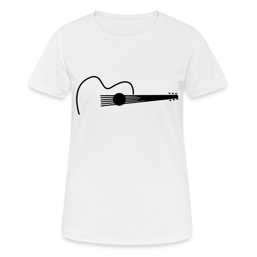 Accoustic Guitar Draw - Frauen T-Shirt atmungsaktiv