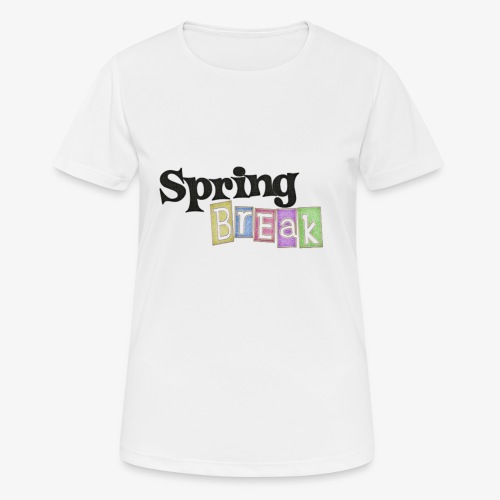 spring break - Maglietta da donna traspirante