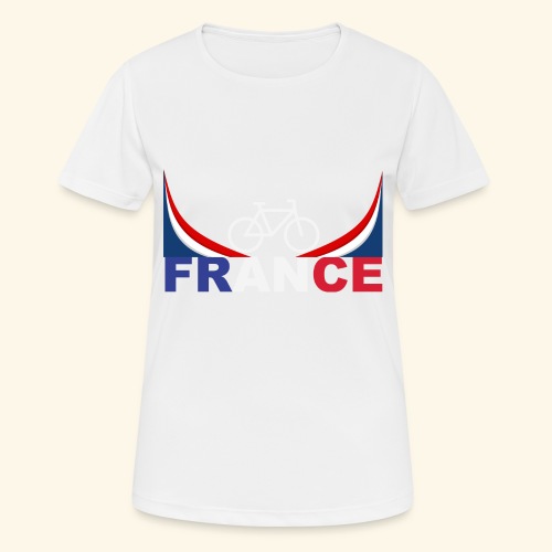 France - Frauen T-Shirt atmungsaktiv