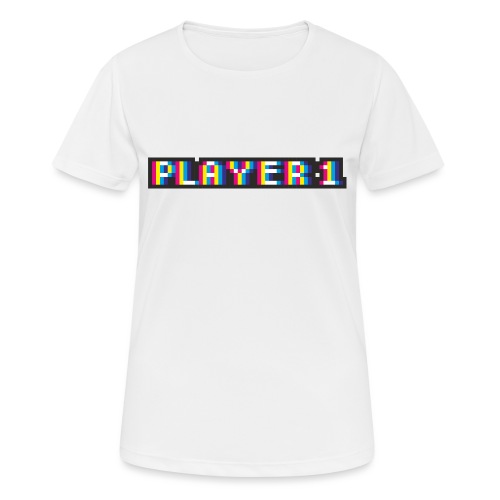 Partnerlook No. 2 (Player 1) - Farbe/colour - Frauen T-Shirt atmungsaktiv