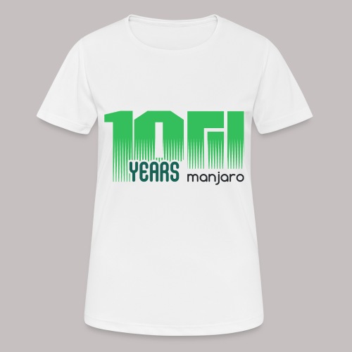 10 years Manjaro dark - Women's Breathable T-Shirt