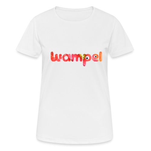 Wampel logo - Frauen T-Shirt atmungsaktiv