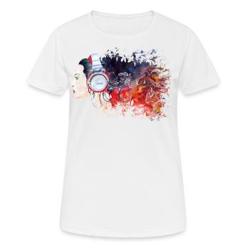 White Rabbit - Women's Breathable T-Shirt - white - Front - AI Model Female 172 dark (172cm)
