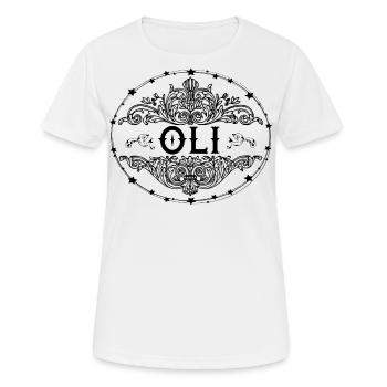 Oli - Women's Breathable T-Shirt - white - Front - AI Model Female 172 dark (172cm)