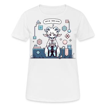 Just One More Level! - Women's Breathable T-Shirt - white - Front - AI Model Female 172 dark (172cm)