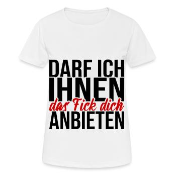 Lustige Sprüche Beleidigungen Sarkasmus - Frauen T-Shirt atmungsaktiv - Weiß - Vorne - AI Model Female 172 dark (172cm)