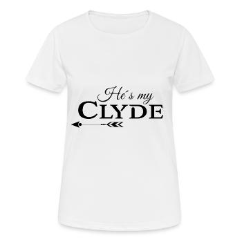 Bonnie & Clyde (part2) Partnerlook love Geschenk - Frauen T-Shirt atmungsaktiv - Weiß - Vorne - AI Model Female 172 dark (172cm)