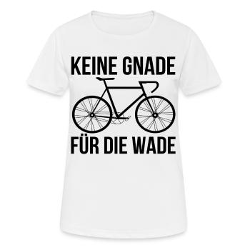 racing cyclist - Women's Breathable T-Shirt - white - Front - AI Model Female 172 dark (172cm)
