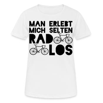 coureur - T-shirt respirant Femme - blanc - Devant - AI Model Female 172 dark (172cm)