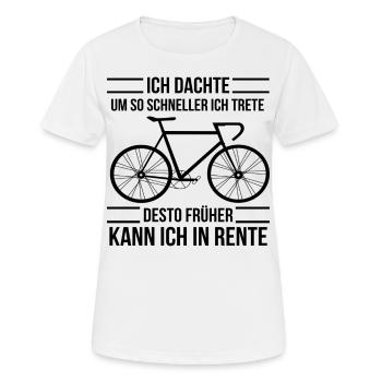 coureur - T-shirt respirant Femme - blanc - Devant - AI Model Female 172 dark (172cm)
