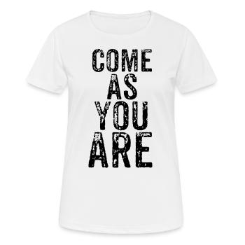 punk rock - Women's Breathable T-Shirt - white - Front - AI Model Female 172 dark (172cm)