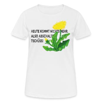 Löwenzahn - Frauen T-Shirt atmungsaktiv - Weiß - Vorne - AI Model Female 172 dark (172cm)