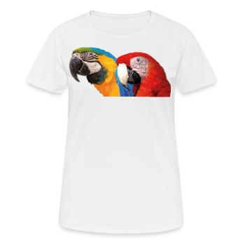 Aras - T-shirt respirant Femme - blanc - Devant - AI Model Female 172 dark (172cm)