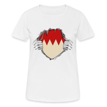 It's in my DNA - Franconia Upper Franconia Lower Franconia - Women's Breathable T-Shirt - white - Front - AI Model Female 172 dark (172cm)