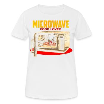 Four four four à four fast food amateurs - T-shirt respirant Femme - blanc - Devant - AI Model Female 172 dark (172cm)