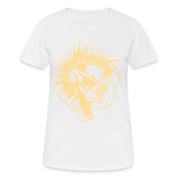 Punk Punks - T-shirt respirant Femme - blanc - Devant - AI Model Female 172 dark (172cm)