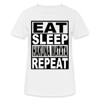 Funny sayings - Women's Breathable T-Shirt - white - Front - AI Model Female 172 dark (172cm)