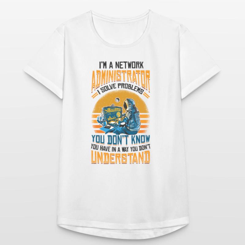 Solve Problems It-support Network Administrator Women's Breathable T-Shirt
