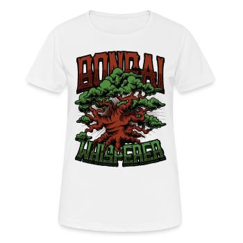 Bonsai whisperer, bonsai tree. - Women's Breathable T-Shirt - white - Front - AI Model Female 172 dark (172cm)