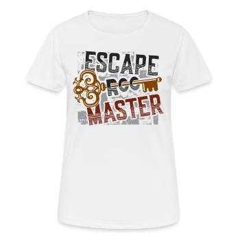 Escape Room, Master Escape Room, birthday. - Women's Breathable T-Shirt - white - Front - AI Model Female 172 dark (172cm)